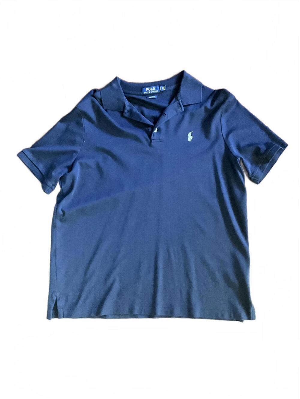 Polo Ralph Lauren Classic Fit Navy Soft Cotton Polo